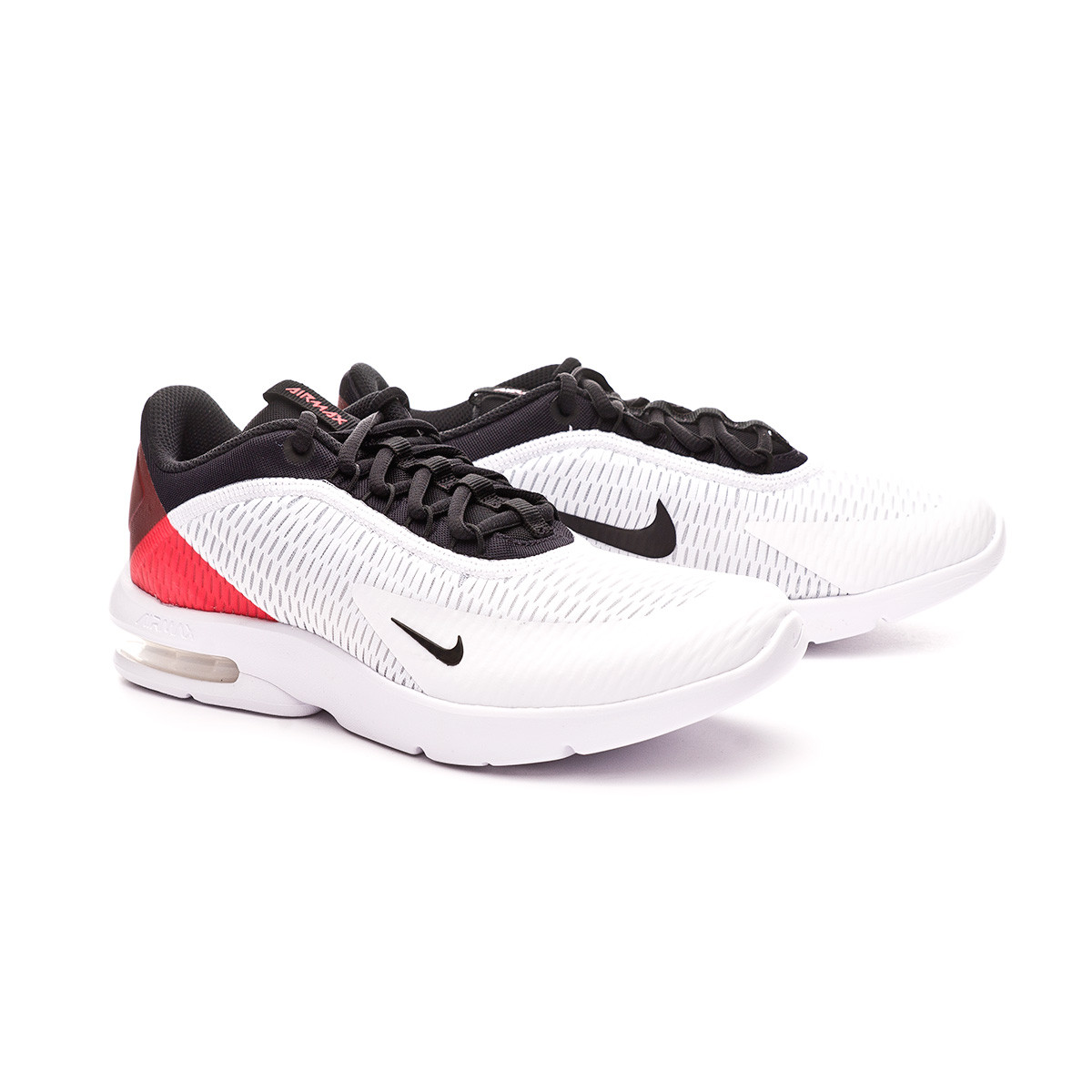 Zapatilla Nike Air Max Advantage 3 White-Black-University red - Tienda de  fútbol Fútbol Emotion