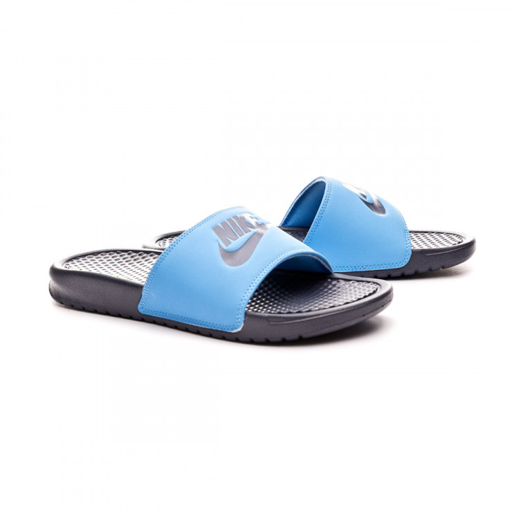 nike benassi blue