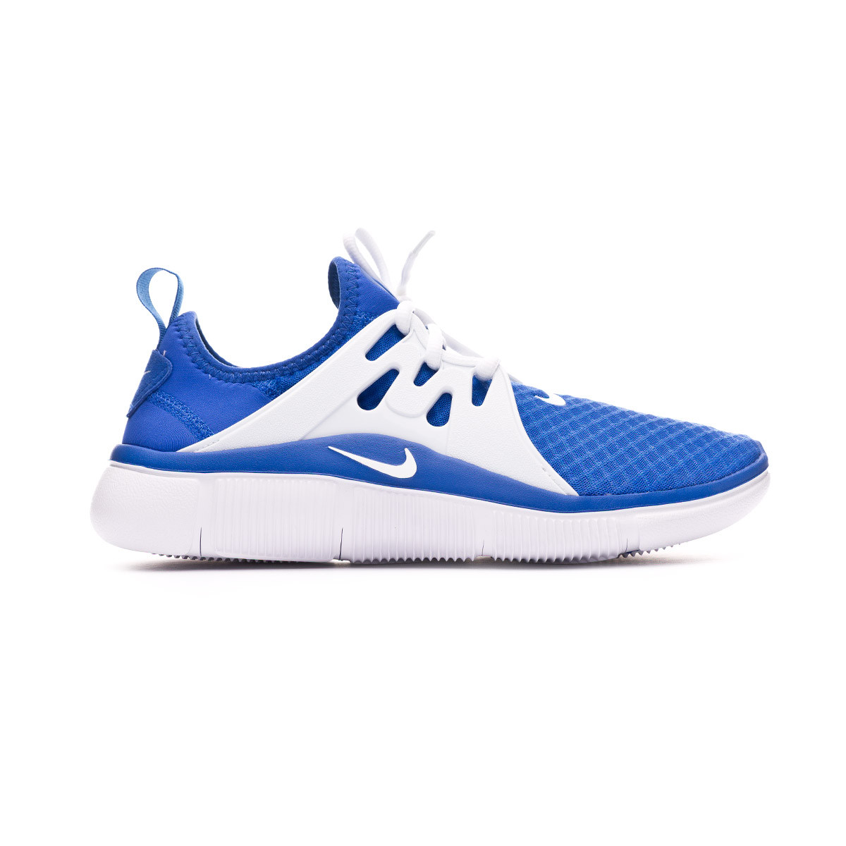 nike acalme blue and white