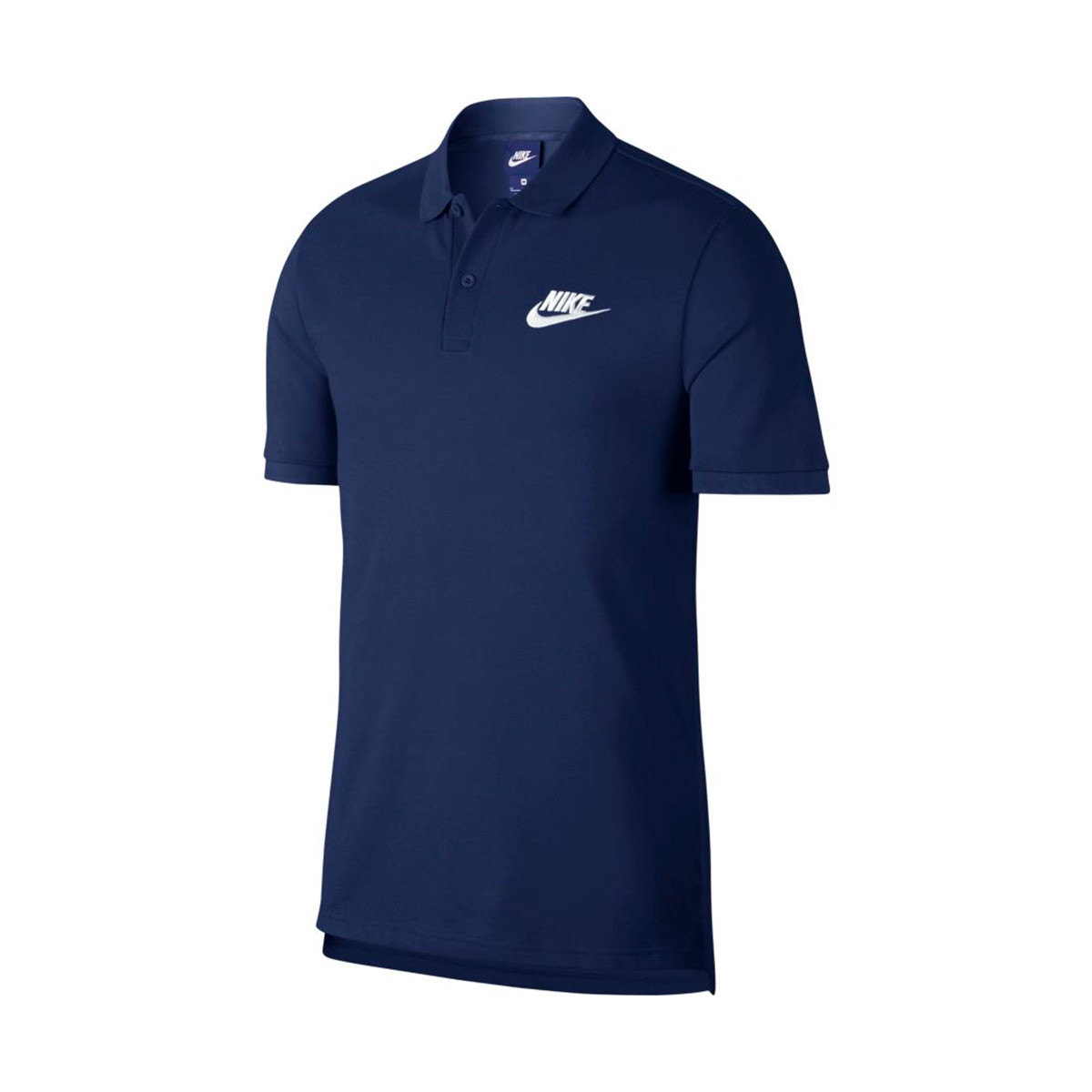 navy nike polo