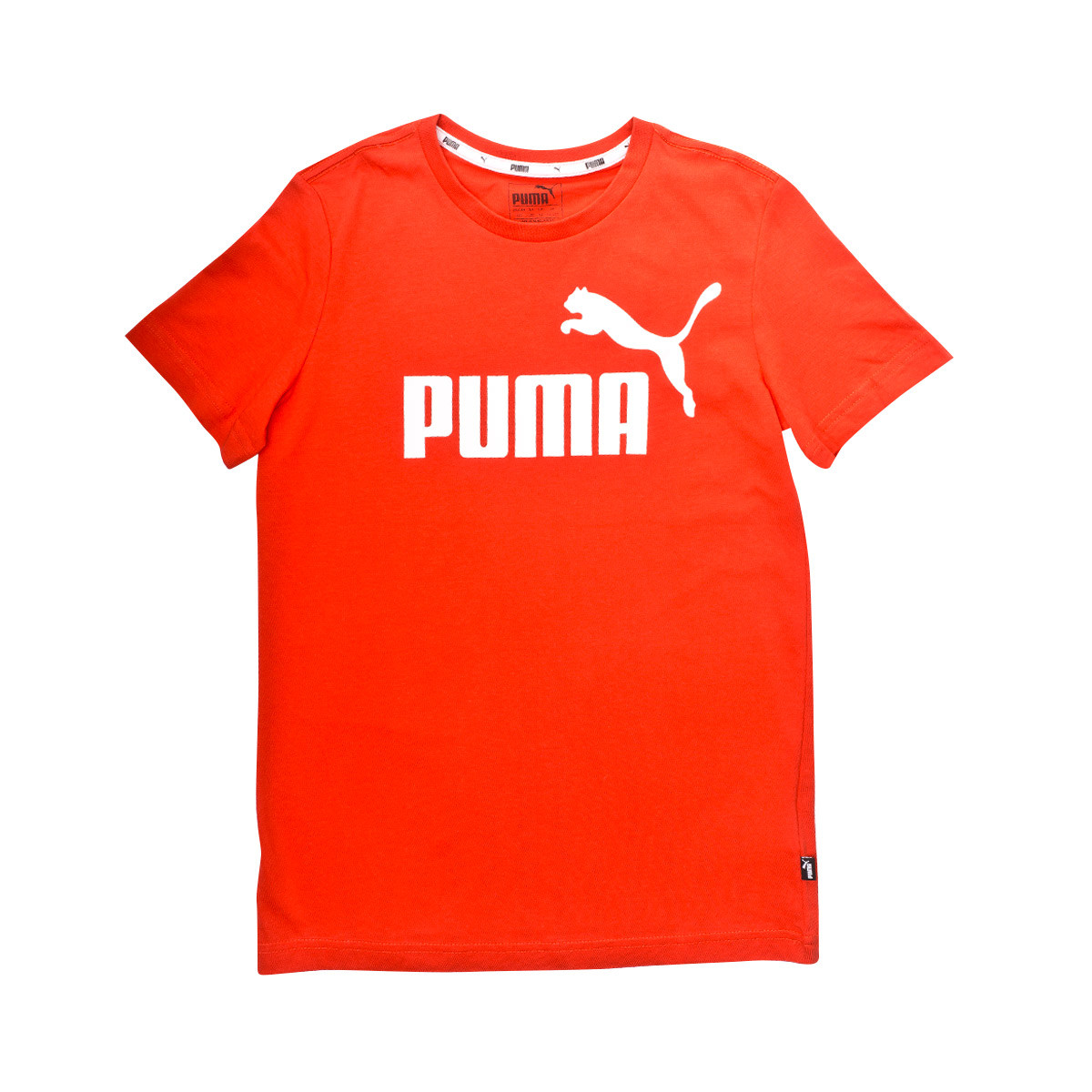 Camiseta Puma ESS Logo Niño High risk red - Tienda de fútbol Fútbol Emotion