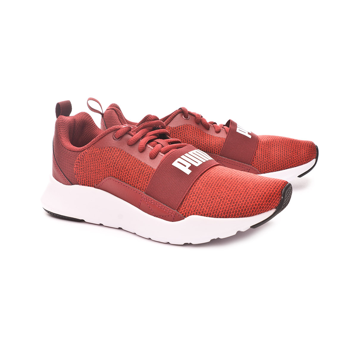 Trainers Puma Kids Wired Knit Rhubarb 