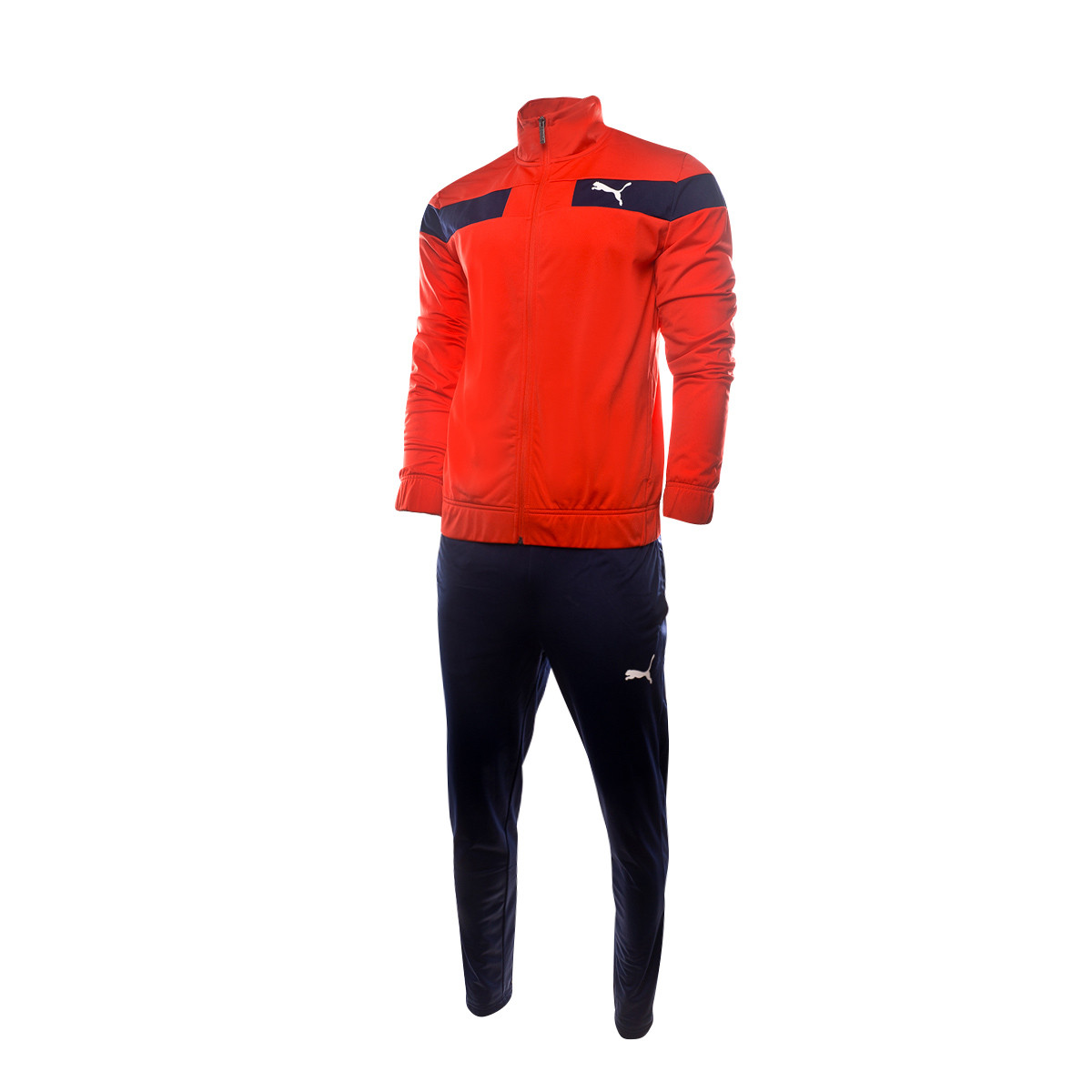 red puma tracksuit