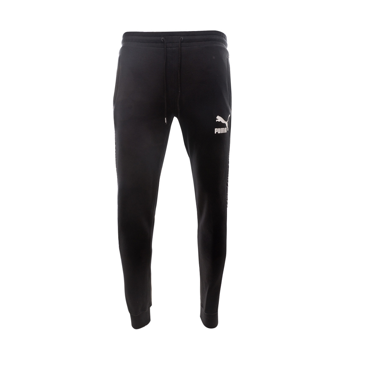 puma track pants black