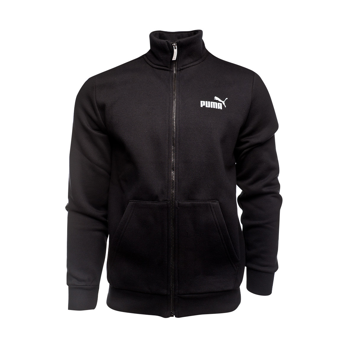 puma black track jacket