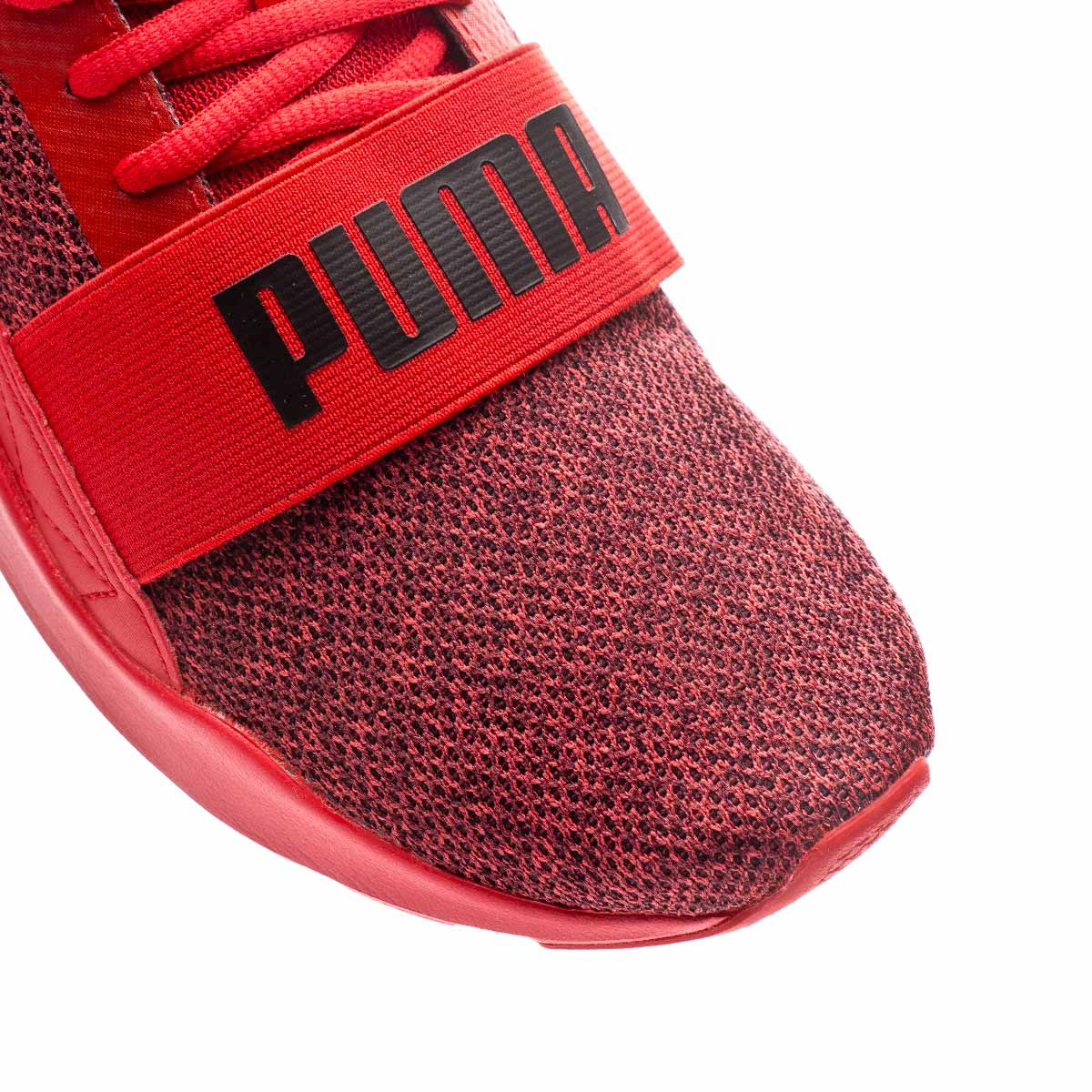 Puma black and red trainers Clearance