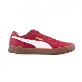 Sapatilha Puma Caracal SD Rhubarb-Puma white-Puma team gold