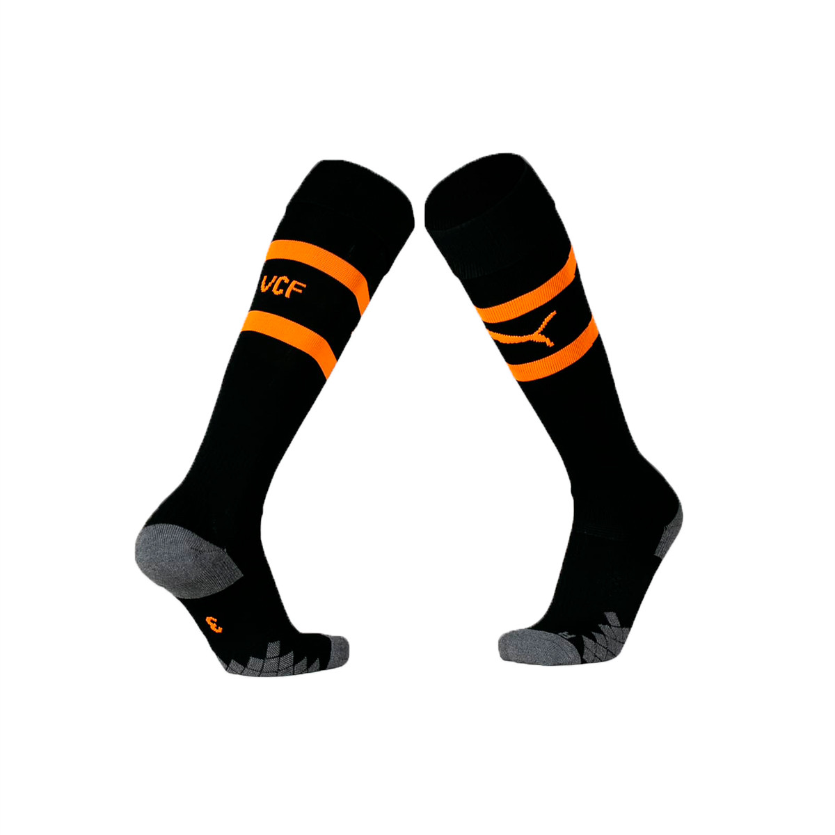 orange puma socks