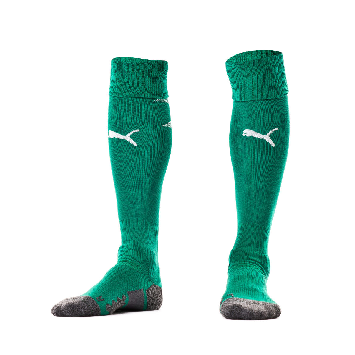 green puma football socks