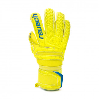 Luvas Reusch Fit Control S1 Evolution Finger Support Niño Lime-Safety yellow