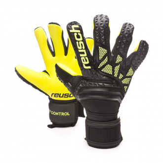 Guante Reusch Fit Control Freegel S1 Hugo Lloris Black-Lime green
