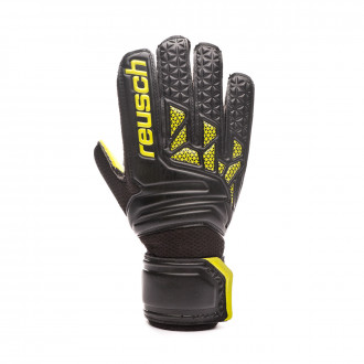 Luvas Reusch Fit Control SD Open Cuff Hugo Lloris Criança Black-Lime green