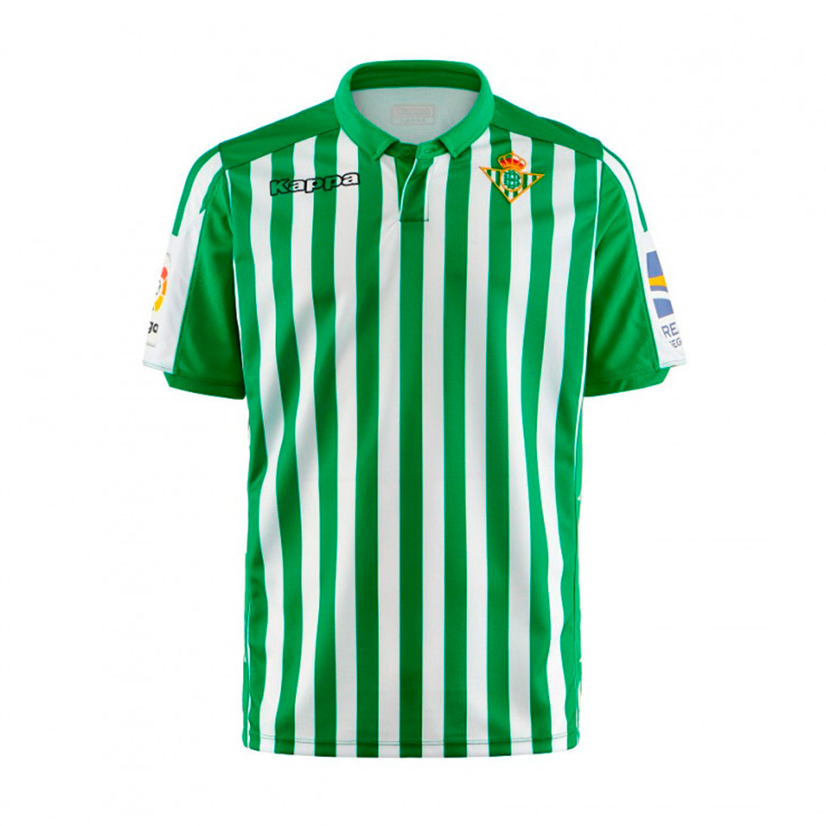 Camiseta Kappa Betis Balompié Primera Equipación Niño Blanco-Verde - Emotion