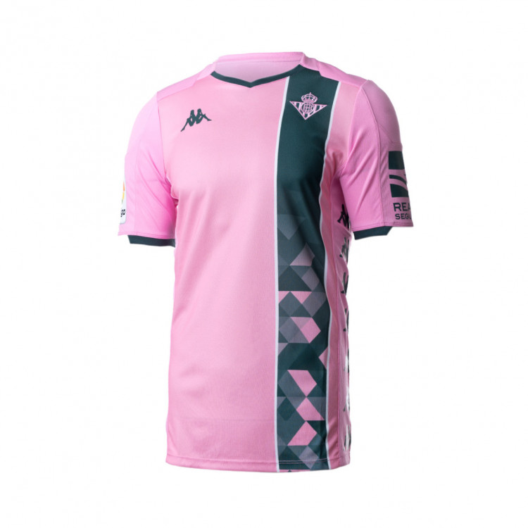 Kappa Real Betis Balompié 2019-2020 Third Pink-Green - Football store Fútbol Emotion