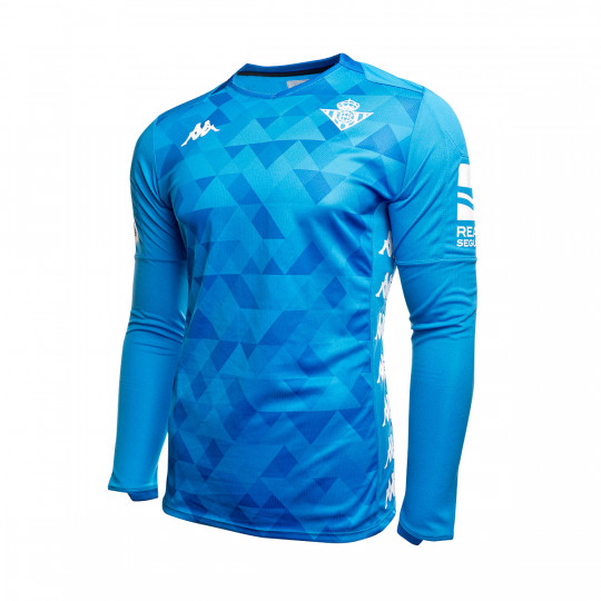 Camiseta Kappa Real Betis Balompié Primera Equipación Portero 2019-2020  Azul - Tienda de fútbol Fútbol Emotion