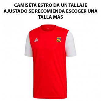 Camisola adidas Estro 19 m/c AD CA La Guidó 2019-2020 Power red-White