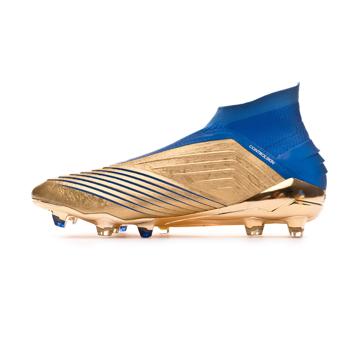 adidas football boots blue and gold