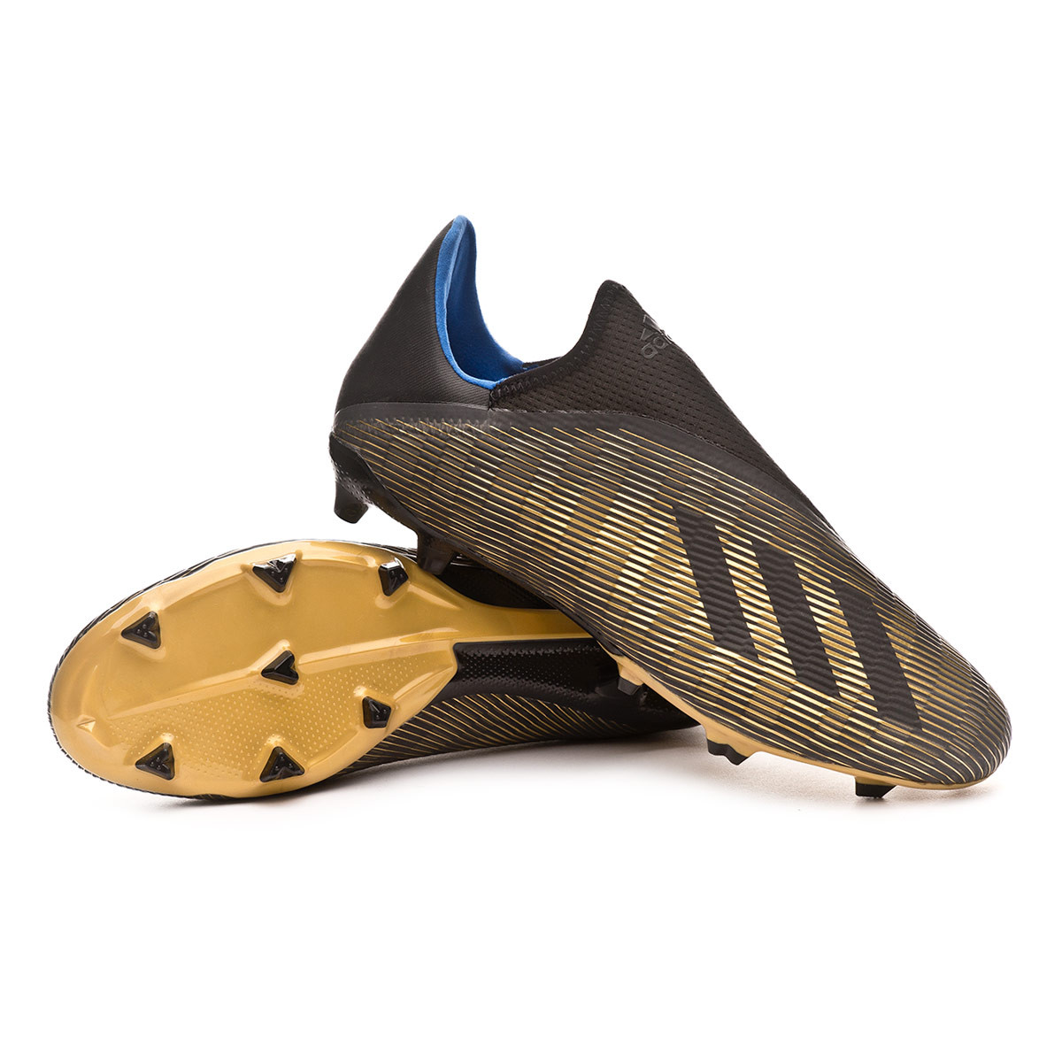 Scarpe adidas X 19.3 LL FG Core black-Gold metallic - Negozio di calcio  Fútbol Emotion