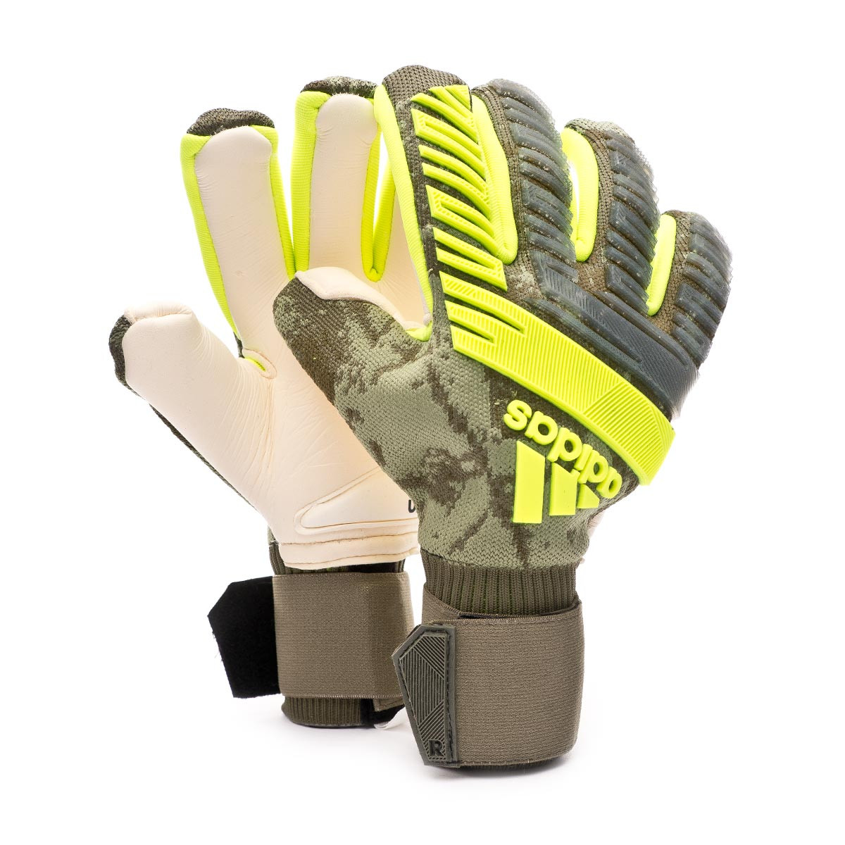 adidas goalkeeper gloves green