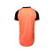 Camiseta Caos m/c Naranja-Negro