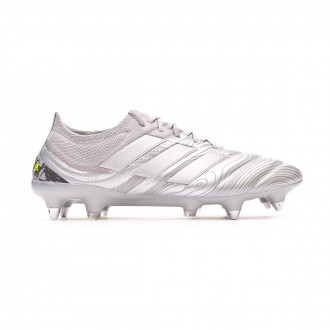 Chuteira adidas Copa 20.1 SG Silver metallic-Solar yellow