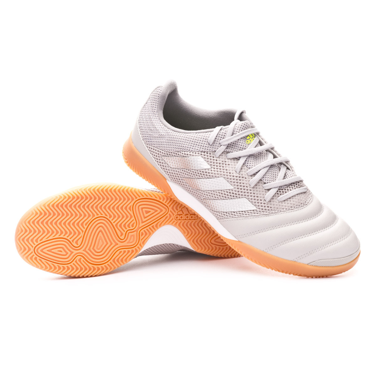 Futsal Boot adidas Copa 20.3 Sala IN Grey two-Matte silver-Grey three -  Football store Fútbol Emotion