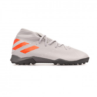 Sapatilhas adidas Nemeziz 19.3 Turf Grey two-Solar orange-Chalk white