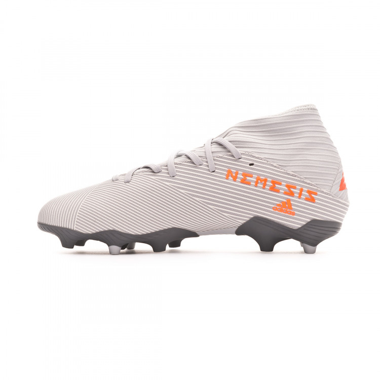 Chaussure de foot adidas Nemeziz 19.3 FG Grey two-Solar orange 