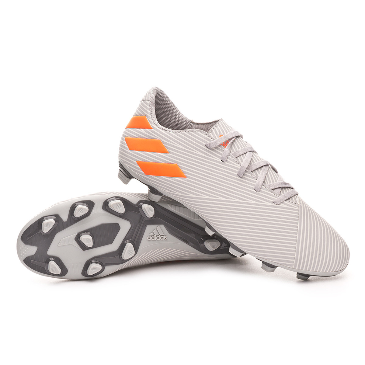 grey adidas football boots