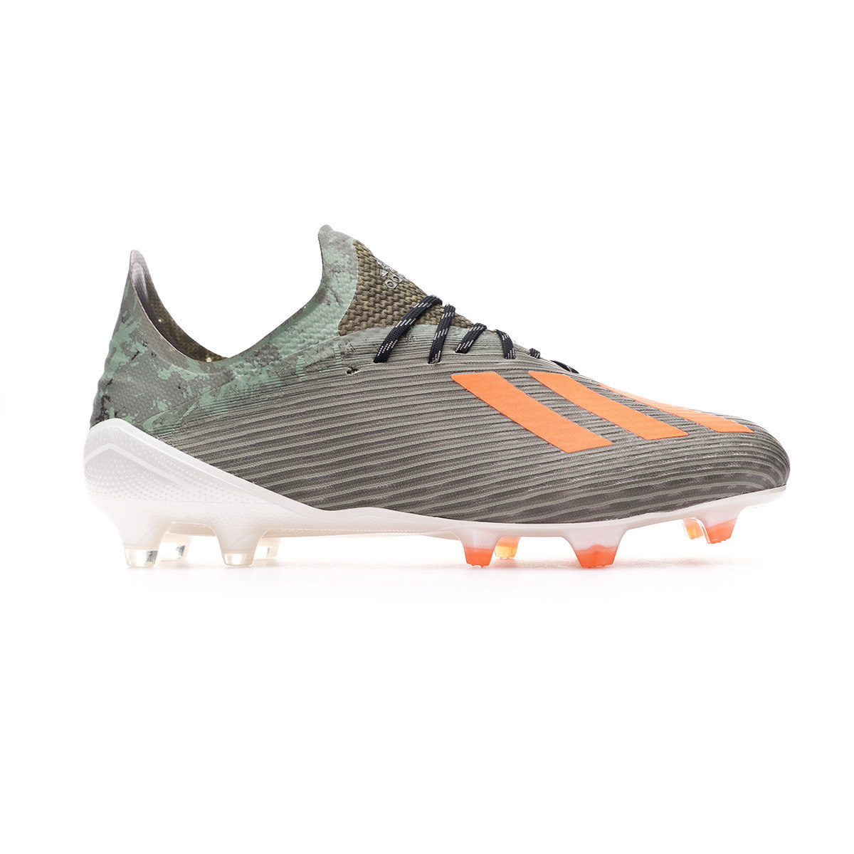 orange adidas football boots