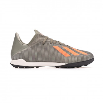 Sapatilhas adidas X 19.3 Turf Legacy green-Solar orange-Chalk white
