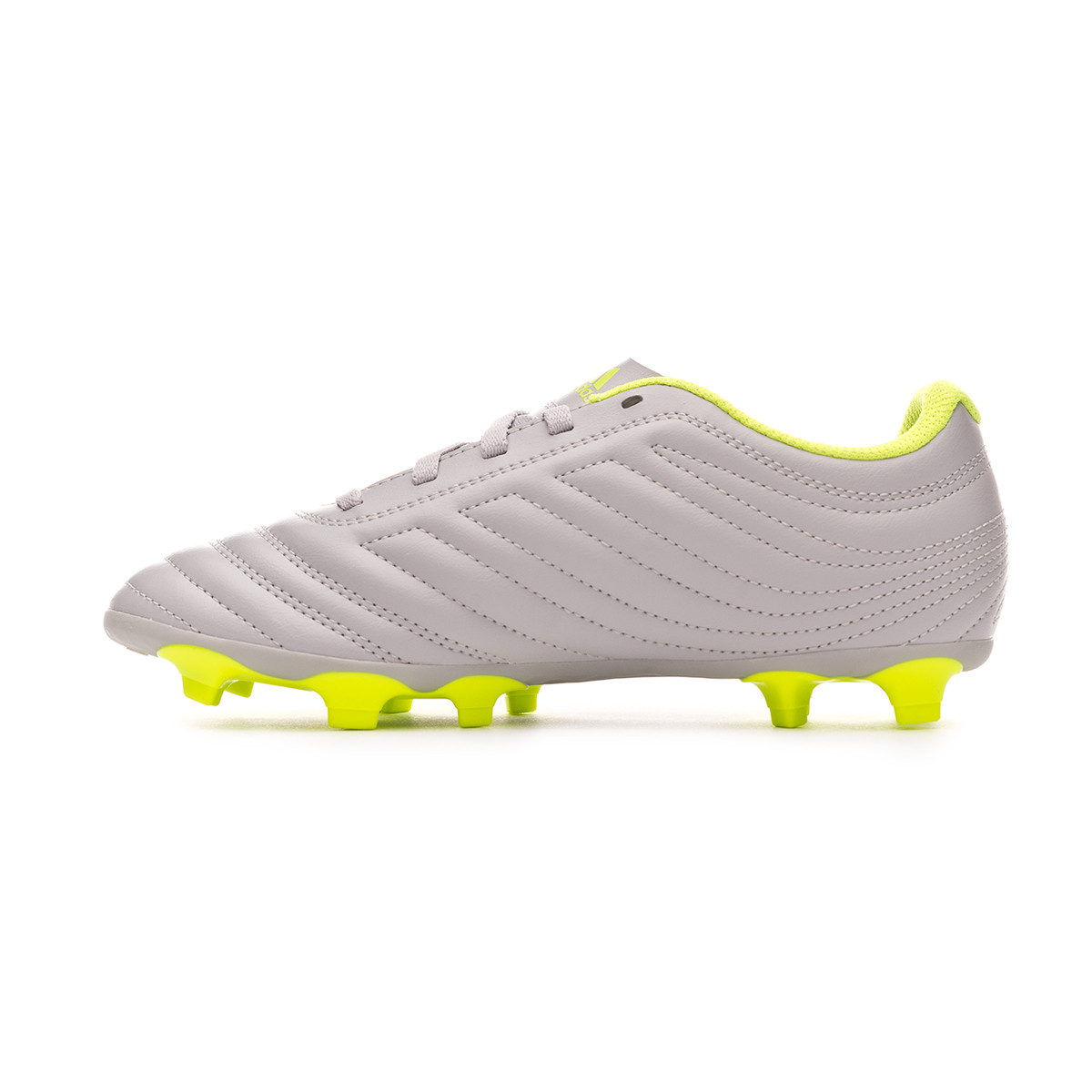 Scarpe adidas Copa 20.4 FG Bambino Grey two-Matte silver-Solar yellow -  Negozio di calcio Fútbol Emotion