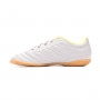 Zapatilla Copa 20.4 IN Niño Grey two-Matte silver-Solar yellow