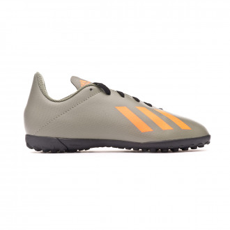 Sapatilhas adidas X 19.4 Turf Niño Legacy green-Solar orange-Black