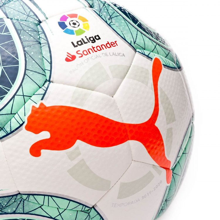 Ball Puma LaLiga Hybrid 2019-2020 White-Green - Football ...