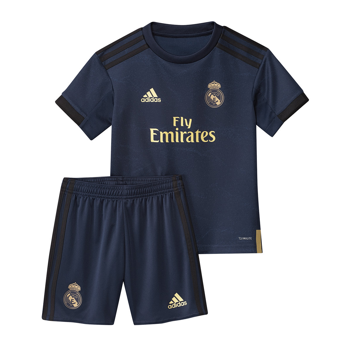 Conjunto adidas Real Madrid Segunda Equipación 2019-2020 Niño Night indigo - Tienda de fútbol ...