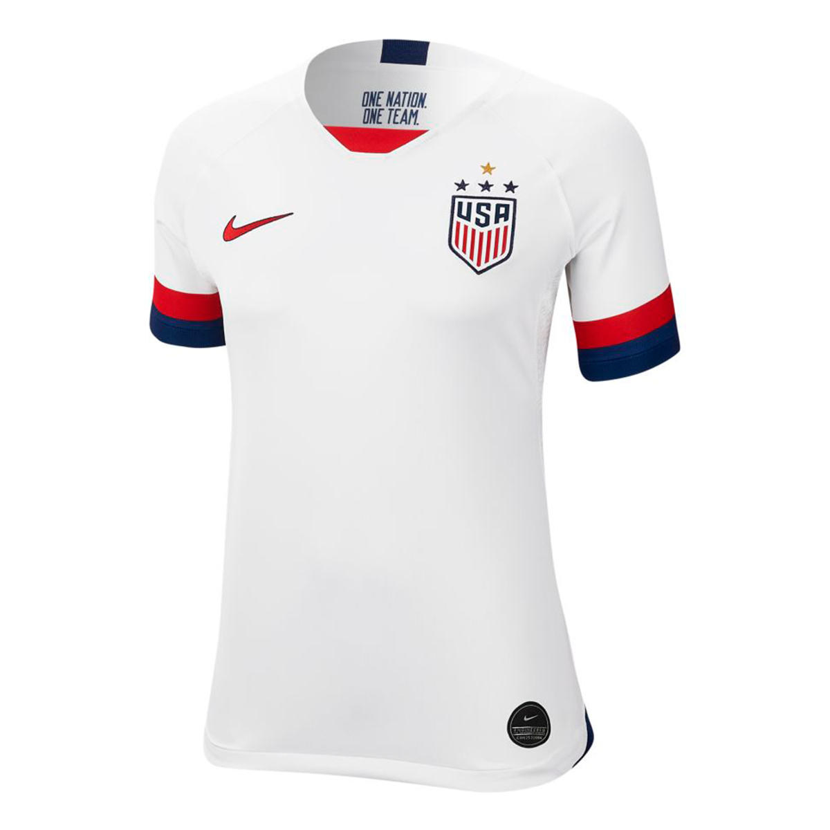 Camiseta Nike WWC USA Primera Equipación 2019-2020 Mujer White-University  red - Tienda de fútbol Fútbol Emotion