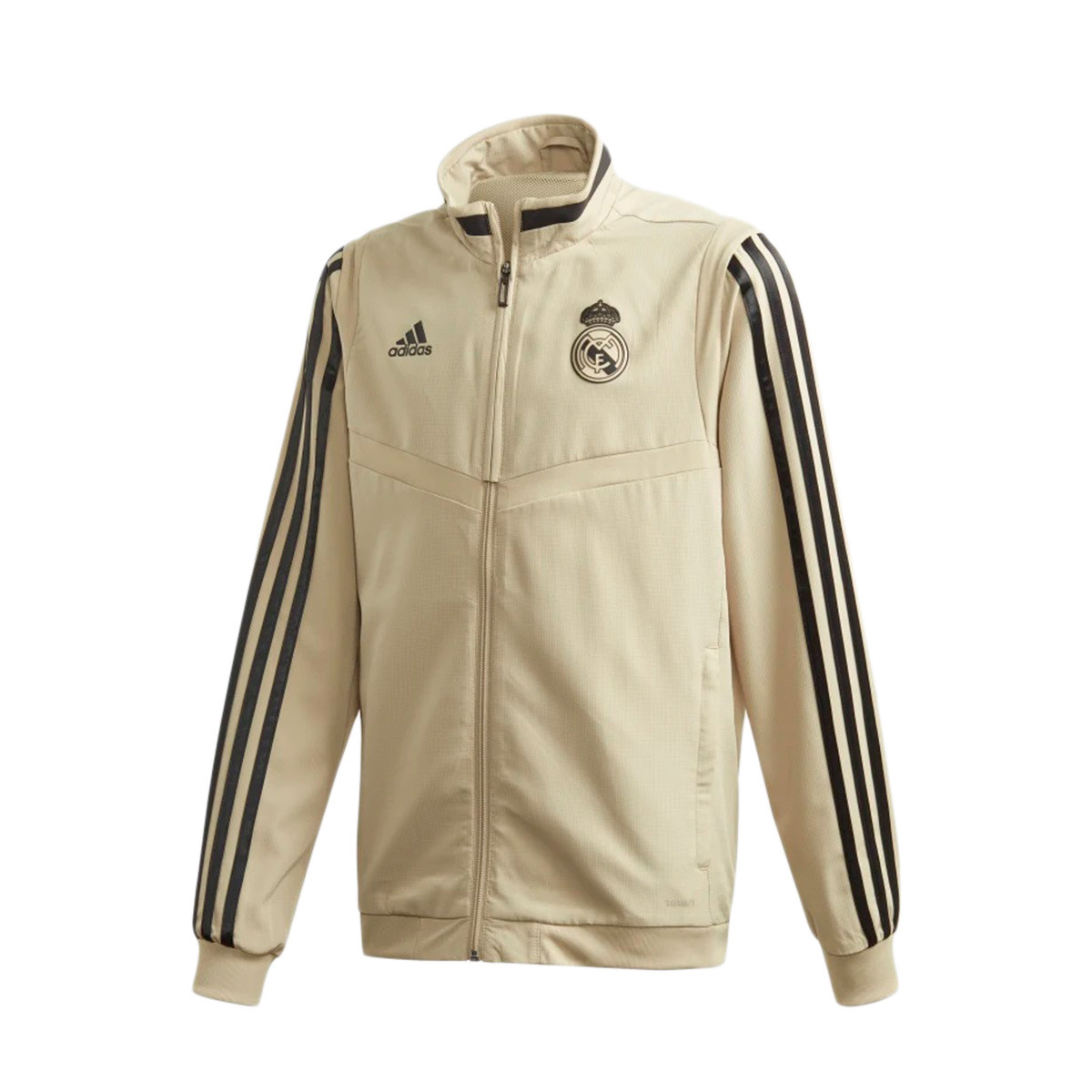 casaco adidas preto e dourado