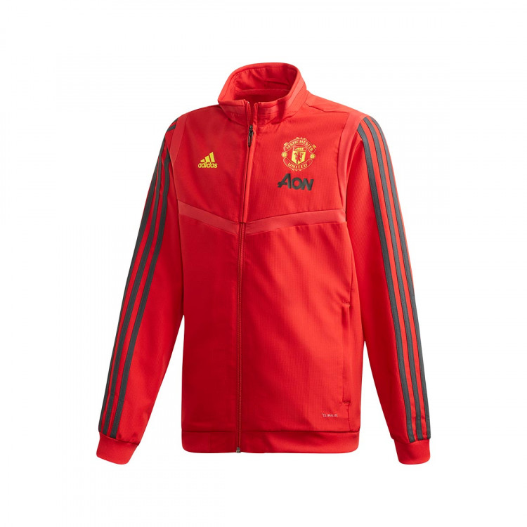 adidas Manchester United Prematch 2019-2020 Bambino Jacket