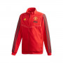 Manchester United FC Pre Match 2019-2020 Niño Collegiate red-Solid grey