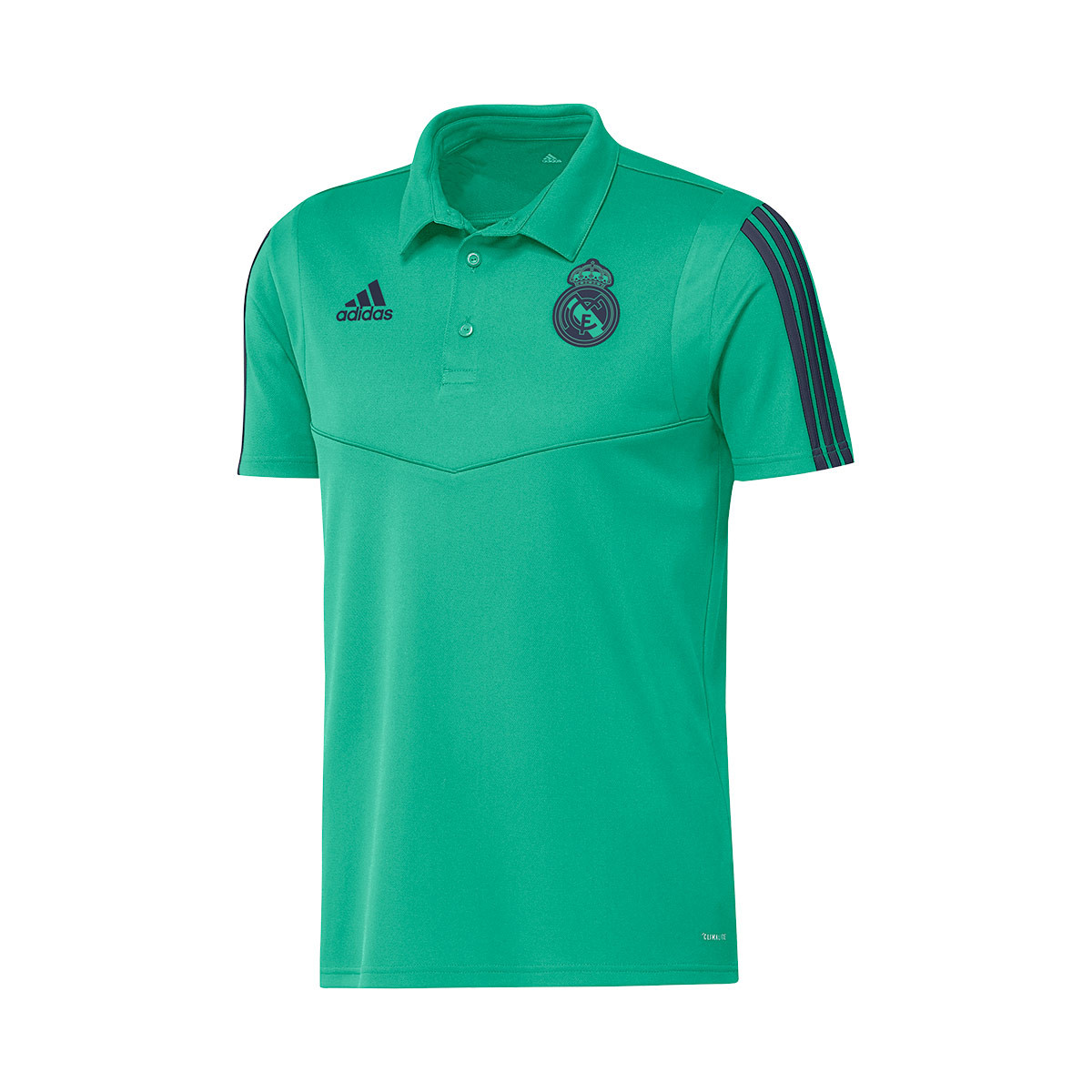 Polo adidas EU Real Madrid 2019-2020 Hi-Res green-Indigo - Negozio di  calcio Fútbol Emotion