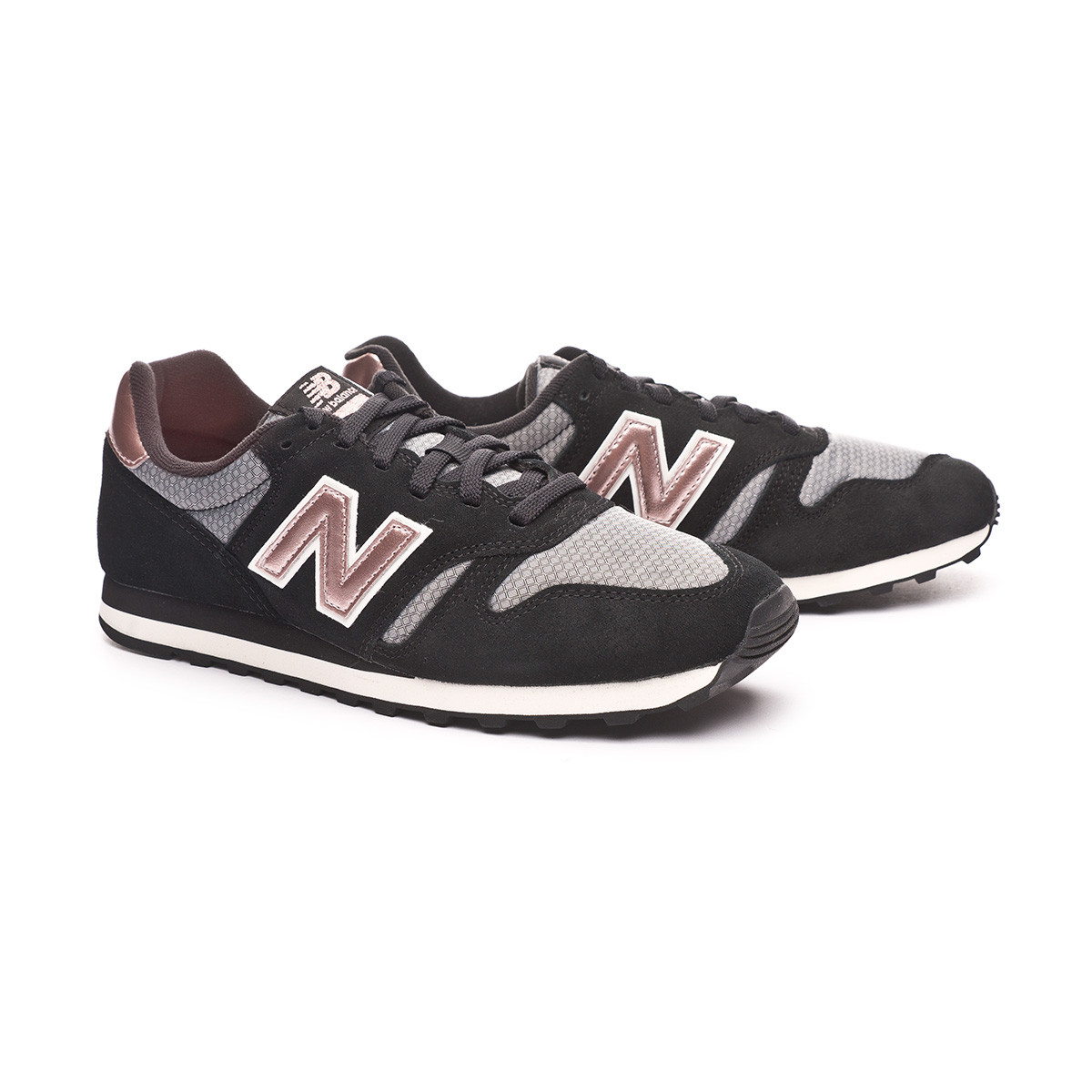 all black new balance 373