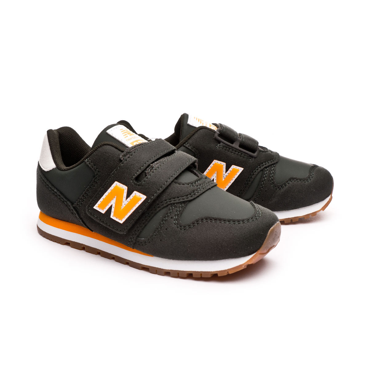 new balance 373 black green