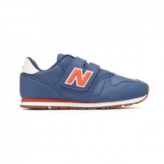 Sapatilha New Balance 373 Criança Navy-Orange