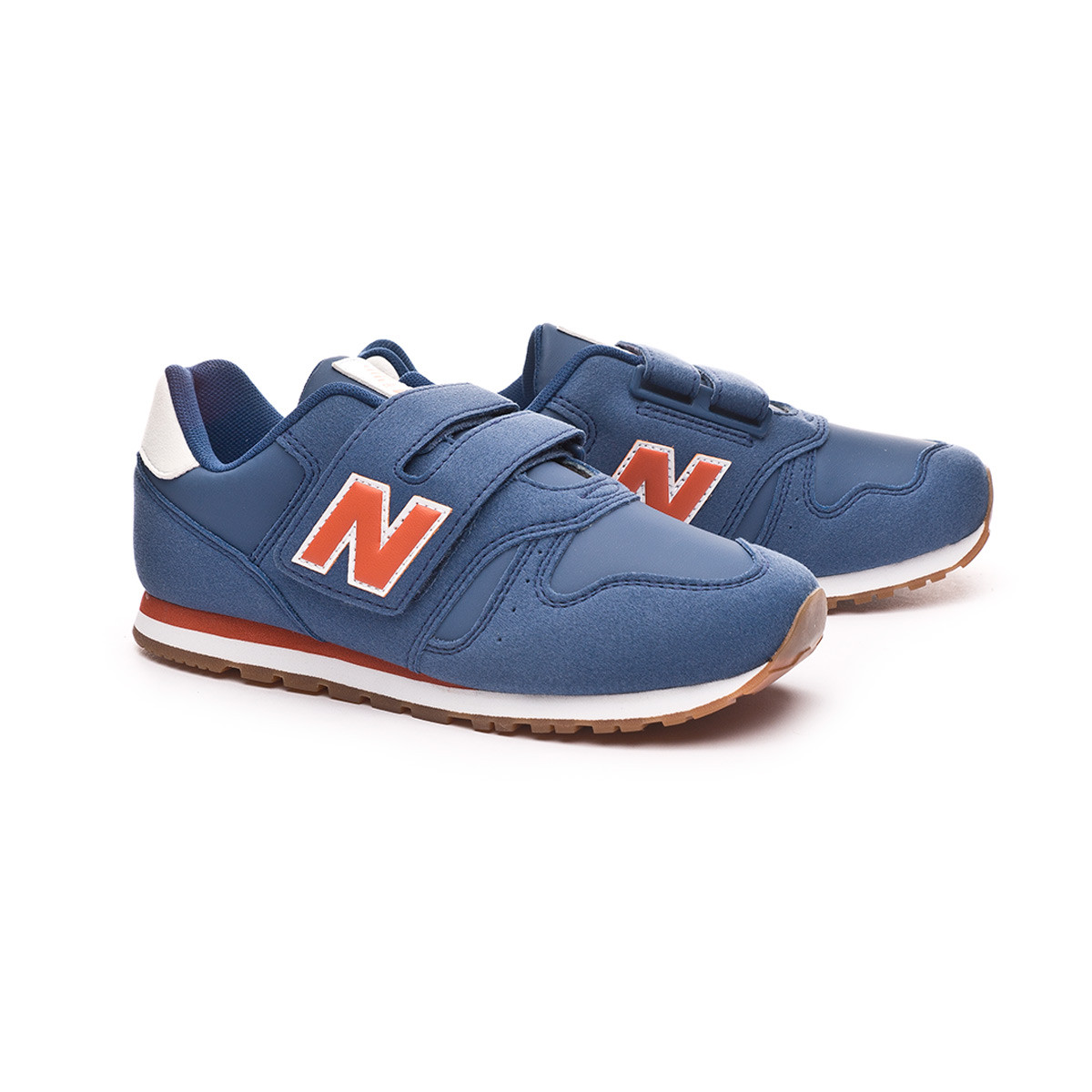 Tenis New Balance 373 Niño Navy-Orange - Tienda de fútbol Fútbol Emotion