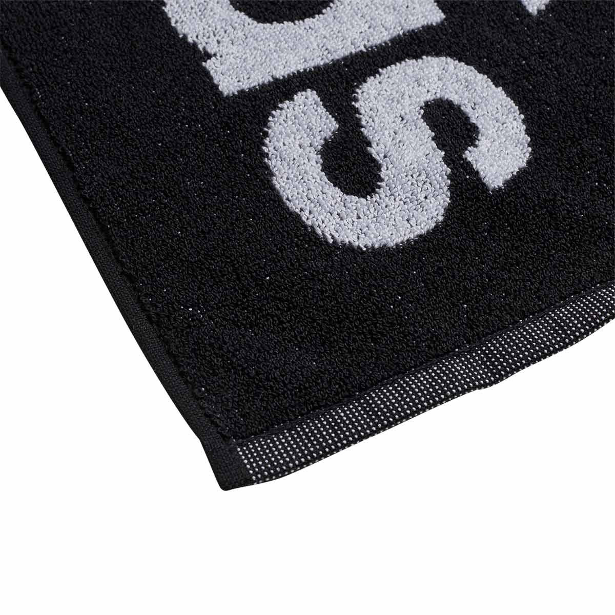 black adidas football towel