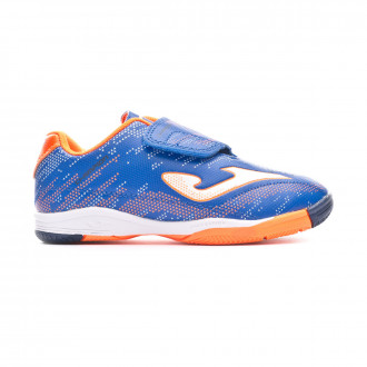 Sapatilha de Futsal Joma Champion Cinta Adesiva Criança Royal