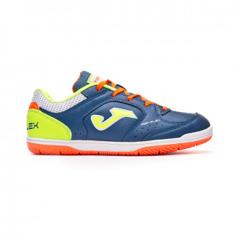 Sapatilha de Futsal Joma Top Flex Criança Petroleo