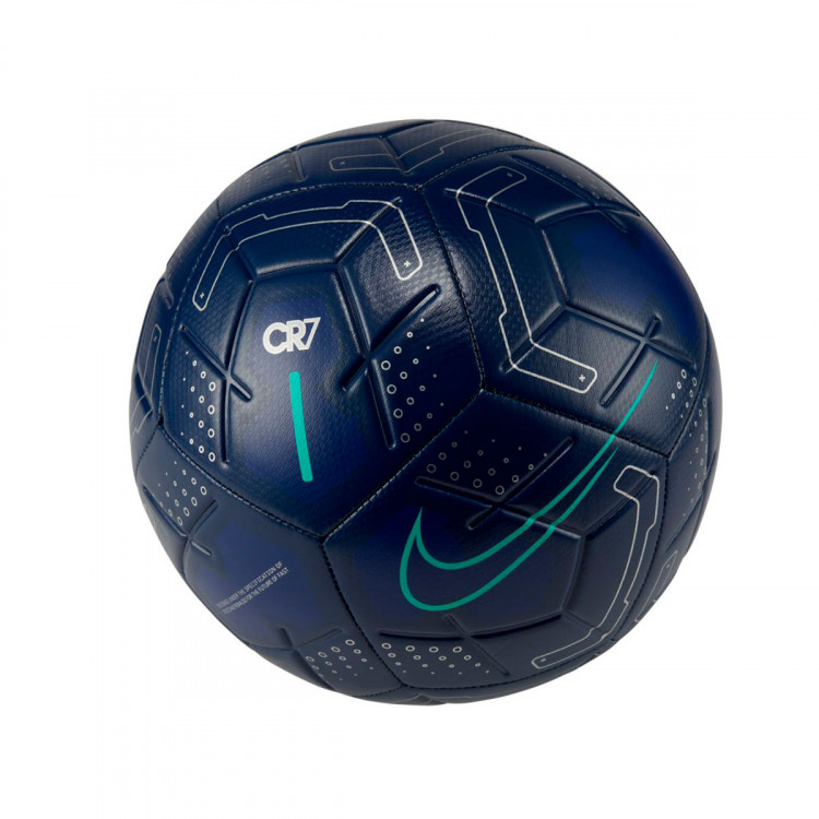 blue nike strike soccer ball