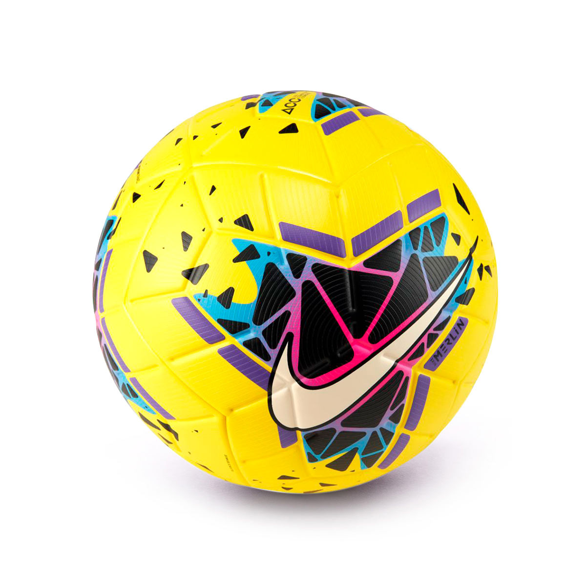 Balón Nike Merlin 2019-2020 Yellow-Black-Purple-White - Tienda de fútbol  Fútbol Emotion